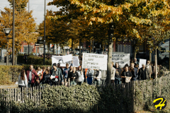 Marche pour Cloé, avenue des Nations-Unies, Roubaix, le samedi 8 octobre 2022