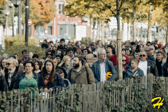 Marche pour Cloé, avenue des Nations-Unies, Roubaix, le samedi 8 octobre 2022