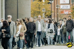Marche pour Cloé, avenue des Nations-Unies, Roubaix, le samedi 8 octobre 2022