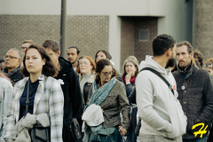 Marche pour Cloé, avenue des Nations-Unies, Roubaix, le samedi 8 octobre 2022