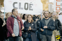 Marche pour Cloé, avenue des Nations-Unies, Roubaix, le samedi 8 octobre 2022