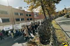 Marche pour Cloé, avenue des Nations-Unies, Roubaix, le samedi 8 octobre 2022