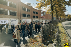 Marche pour Cloé, avenue des Nations-Unies, Roubaix, le samedi 8 octobre 2022