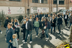 Marche pour Cloé, avenue des Nations-Unies, Roubaix, le samedi 8 octobre 2022