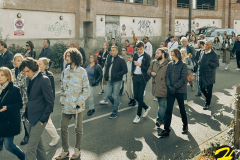 Marche pour Cloé, avenue des Nations-Unies, Roubaix, le samedi 8 octobre 2022