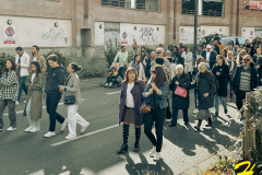 Marche pour Cloé, avenue des Nations-Unies, Roubaix, le samedi 8 octobre 2022