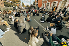 Marche pour Cloé, avenue des Nations-Unies, Roubaix, le samedi 8 octobre 2022
