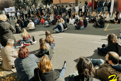 Marche pour Cloé, avenue des Nations-Unies, Roubaix, le samedi 8 octobre 2022