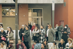 Marche pour Cloé, avenue des Nations-Unies, Roubaix, le samedi 8 octobre 2022