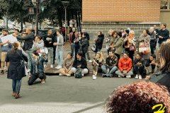 Marche pour Cloé, avenue des Nations-Unies, Roubaix, le samedi 8 octobre 2022