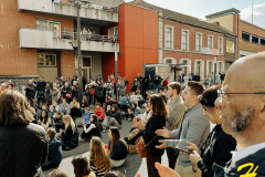 Marche pour Cloé, avenue des Nations-Unies, Roubaix, le samedi 8 octobre 2022