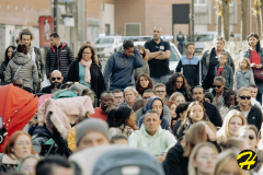 Marche pour Cloé, avenue des Nations-Unies, Roubaix, le samedi 8 octobre 2022