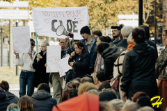 Marche pour Cloé, avenue des Nations-Unies, Roubaix, le samedi 8 octobre 2022