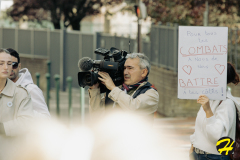Marche pour Cloé, avenue des Nations-Unies, Roubaix, le samedi 8 octobre 2022