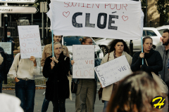 Marche pour Cloé, avenue des Nations-Unies, Roubaix, le samedi 8 octobre 2022
