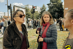 Marche pour Cloé, avenue des Nations-Unies, Roubaix, le samedi 8 octobre 2022