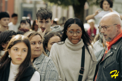 Marche pour Cloé, avenue des Nations-Unies, Roubaix, le samedi 8 octobre 2022