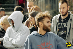 Marche pour Cloé, avenue des Nations-Unies, Roubaix, le samedi 8 octobre 2022