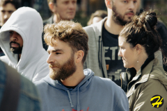 Marche pour Cloé, avenue des Nations-Unies, Roubaix, le samedi 8 octobre 2022