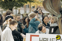 Marche pour Cloé, avenue des Nations-Unies, Roubaix, le samedi 8 octobre 2022