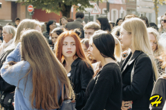 Marche pour Cloé, avenue des Nations-Unies, Roubaix, le samedi 8 octobre 2022