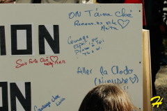 Marche pour Cloé, avenue des Nations-Unies, Roubaix, le samedi 8 octobre 2022