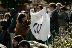 Marche pour Cloé, avenue des Nations-Unies, Roubaix, le samedi 8 octobre 2022