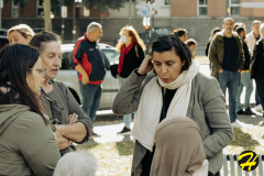 Marche pour Cloé, avenue des Nations-Unies, Roubaix, le samedi 8 octobre 2022