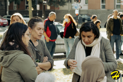 Marche pour Cloé, avenue des Nations-Unies, Roubaix, le samedi 8 octobre 2022