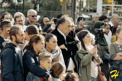 Marche pour Cloé, avenue des Nations-Unies, Roubaix, le samedi 8 octobre 2022