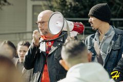 Marche pour Cloé, avenue des Nations-Unies, Roubaix, le samedi 8 octobre 2022