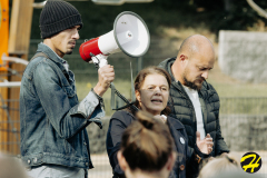 Marche pour Cloé, avenue des Nations-Unies, Roubaix, le samedi 8 octobre 2022