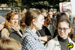Marche pour Cloé, avenue des Nations-Unies, Roubaix, le samedi 8 octobre 2022